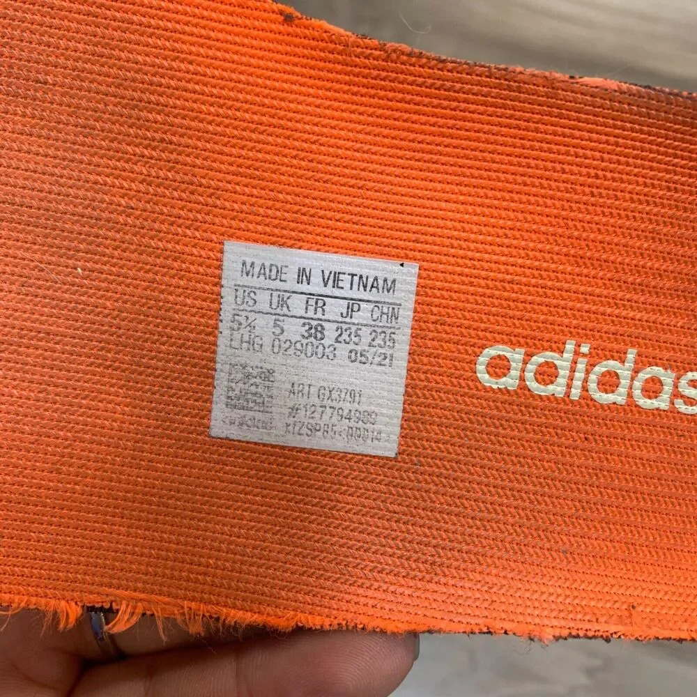 Adidas Yeezy Boost 350 v2 Mono Cinder Kanye West Black Men Sneaker Size 5.5 38 - Picture 13 of 16